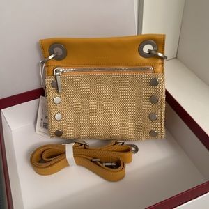 NWT Hammitt Tony Small in Chanterelle Raffia